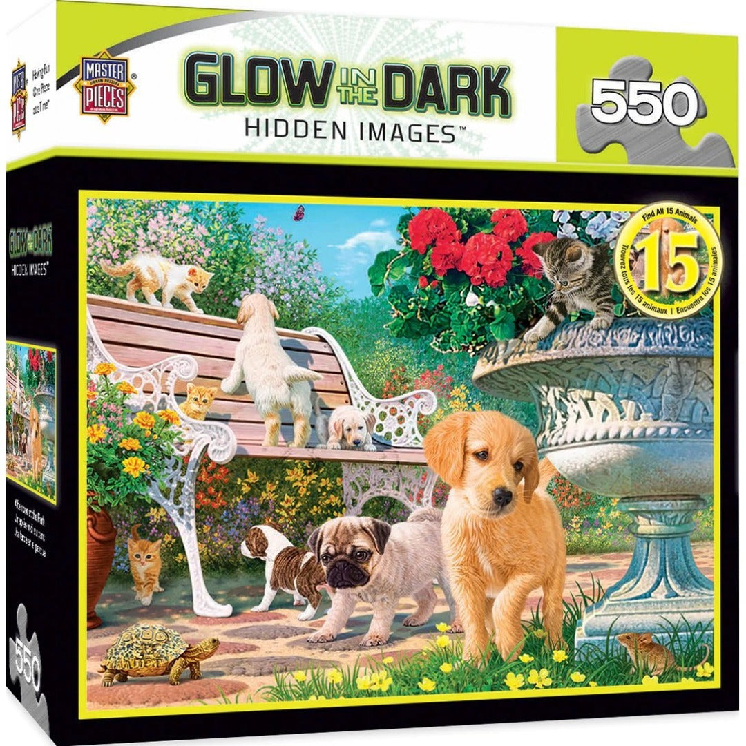 Afternoon at the Park (Glow in the Dark) (550 pieces)