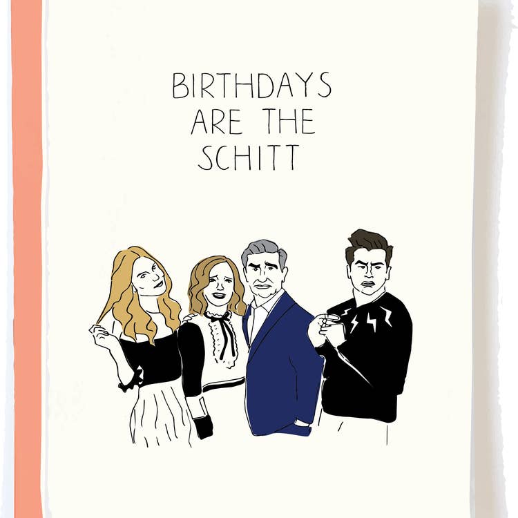 Schitt's Creek Birthday Card
