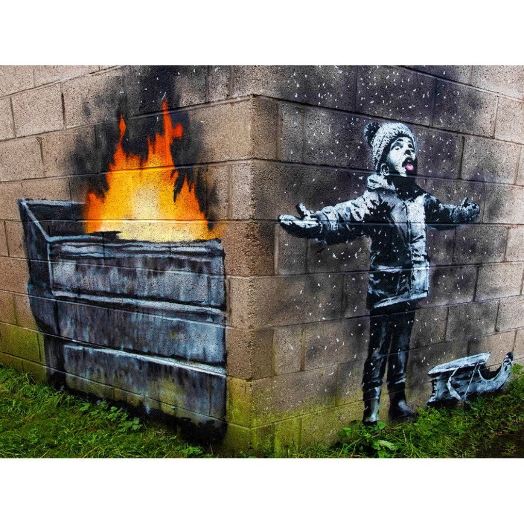 Urban Art: Season's Greetings by Banksy (1000 pieces)