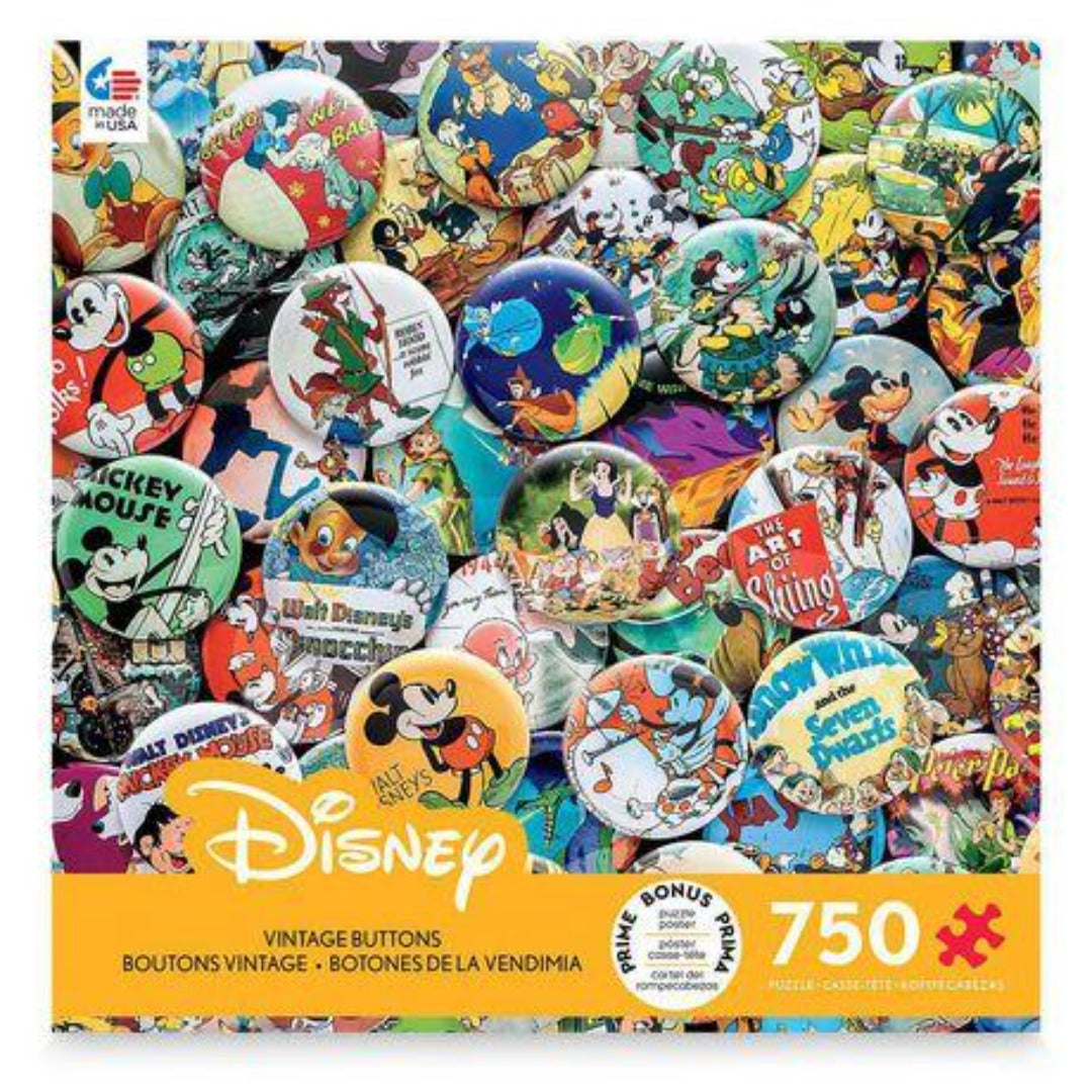 Assorted Disney Character Puzzles (750 pieces)