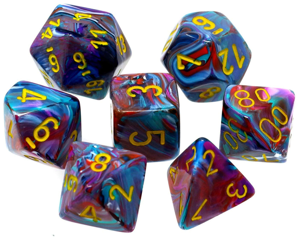 Dice: Chessex -- 7-Piece Polyhedral Sets