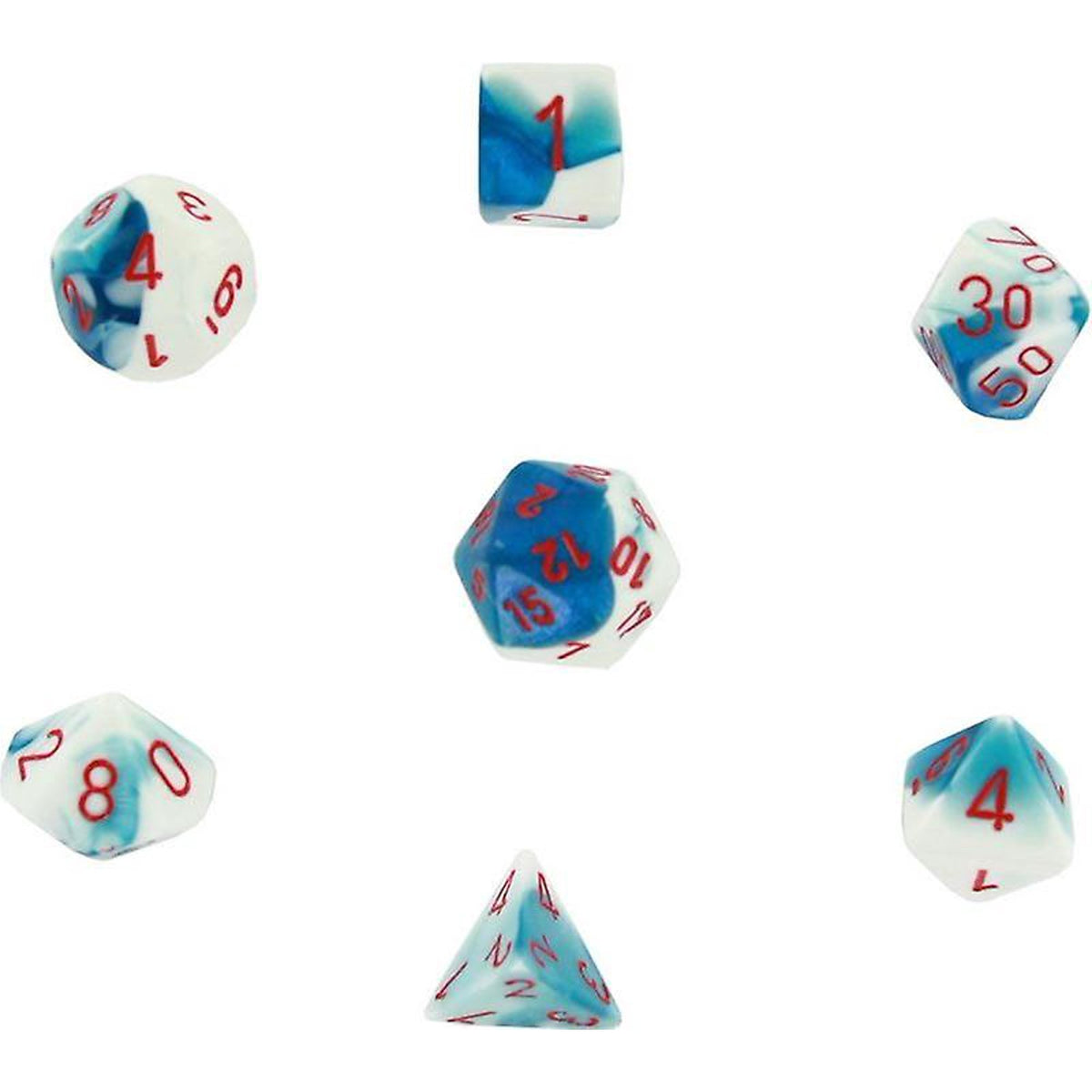 Dice: Chessex -- Mini Polyhedral 7-piece Sets