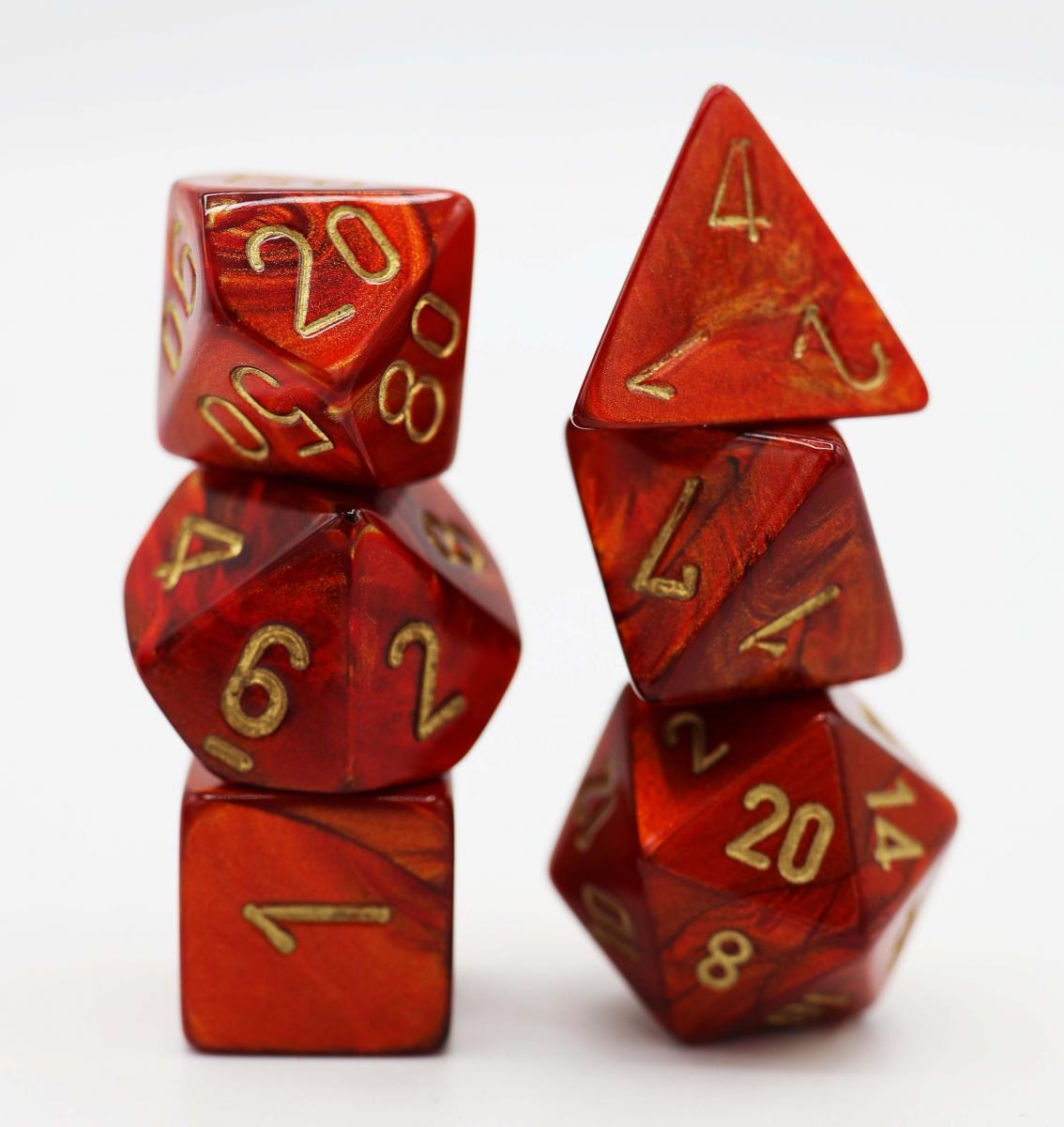 Dice: Chessex -- 7-Piece Polyhedral Sets