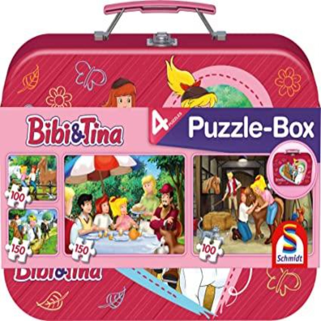 Bibi & Tina 4 Puzzle Set (100-150 pieces)