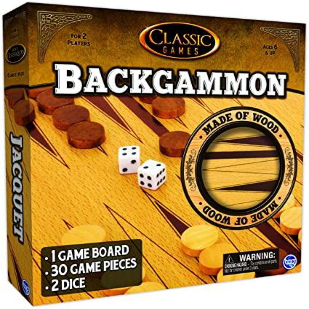 Backgammon (Solid Wood)