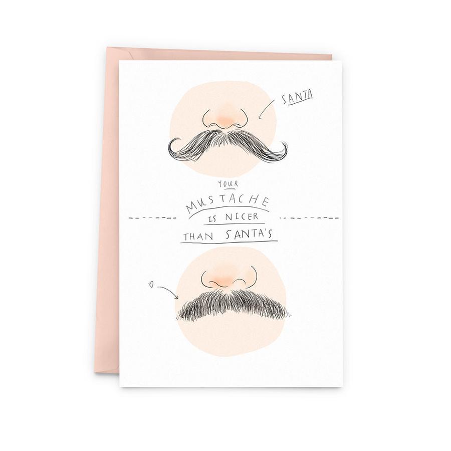 Your Mustache is Nicer than Santa's
