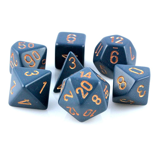 Dice: Chessex -- 7-Piece Polyhedral Sets