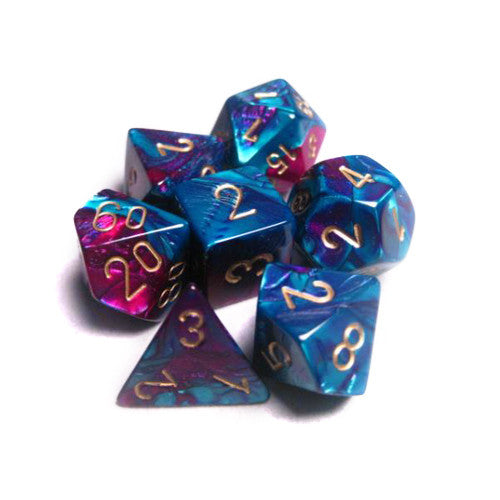 Dice: Chessex -- Mini Polyhedral 7-piece Sets