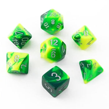 Dice: Chessex -- Mini Polyhedral 7-piece Sets