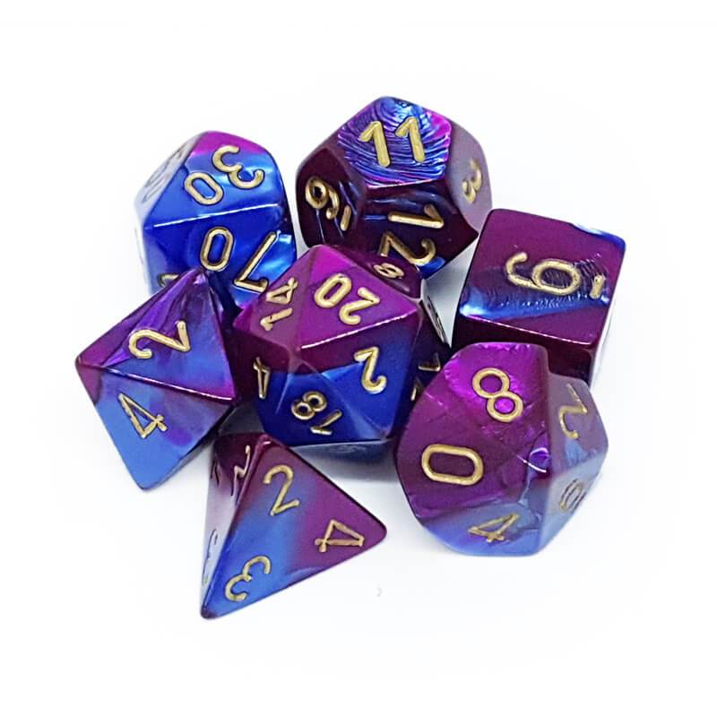 Dice: Chessex -- 7-Piece Polyhedral Sets
