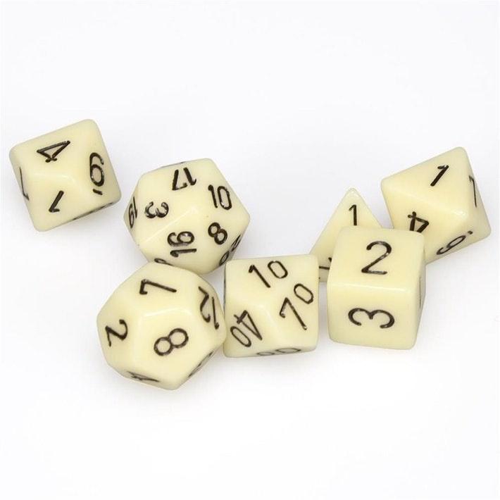 Dice: Chessex -- 7-Piece Polyhedral Sets