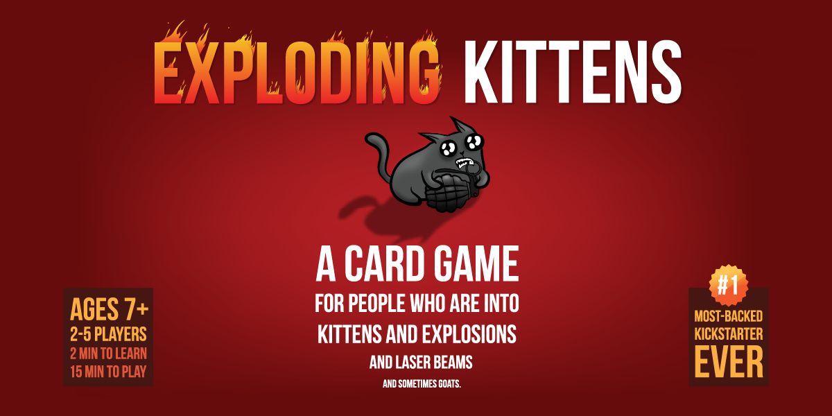 Exploding Kittens Card Game