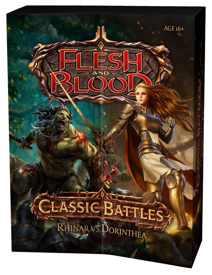Flesh and Blood TCG - Classic Battles Rhinar vs Dorinthea