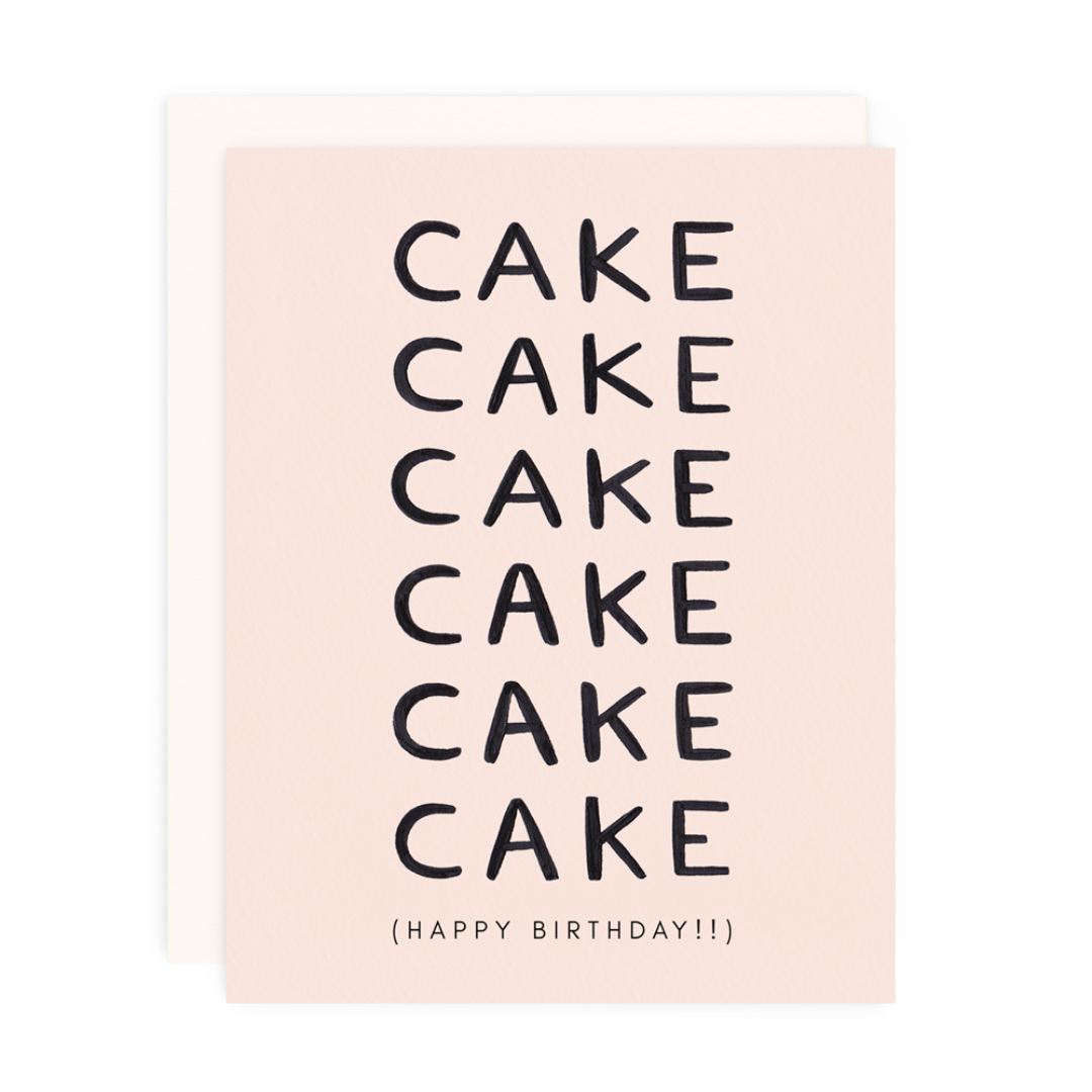 Cake Birthday Card