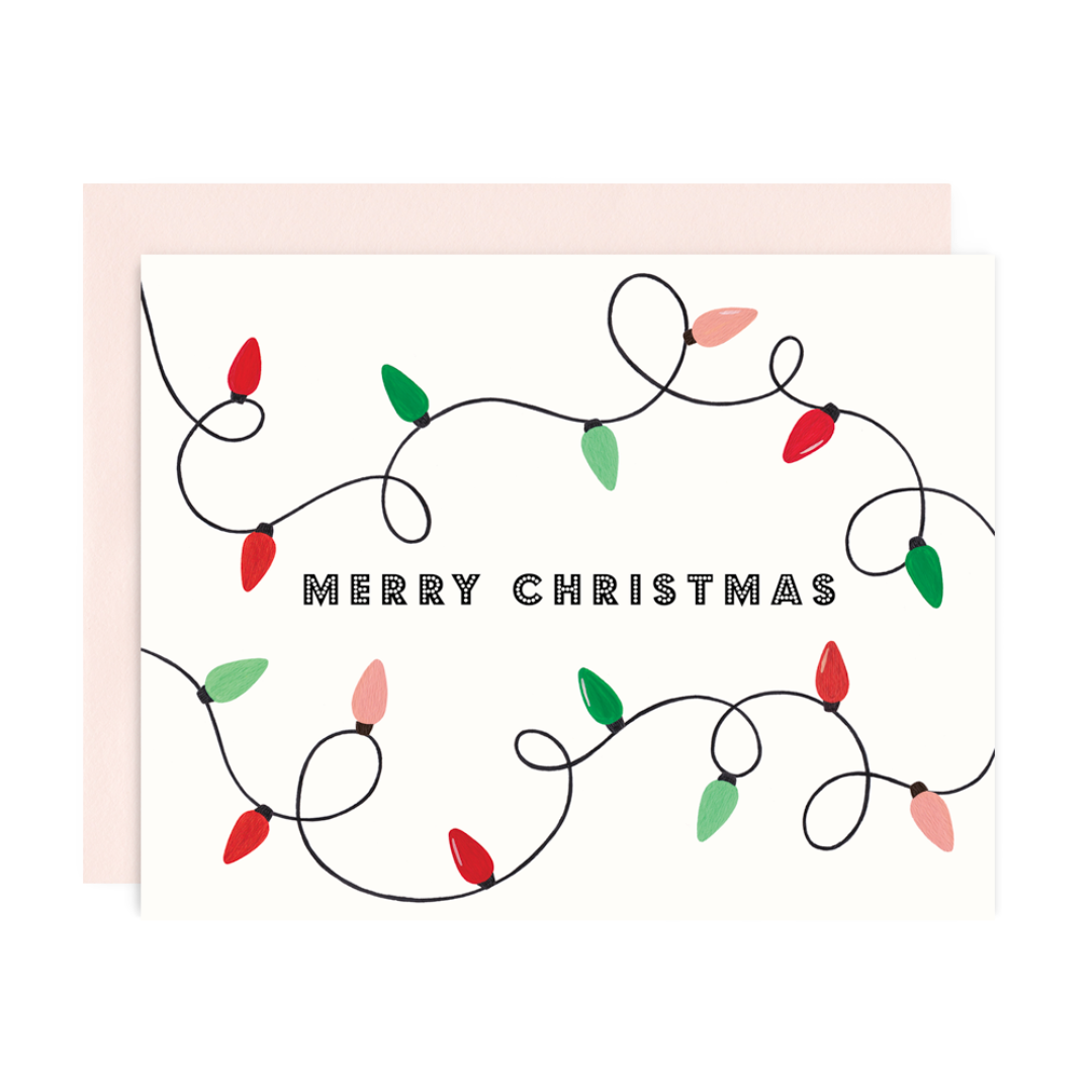 Christmas Lights Card