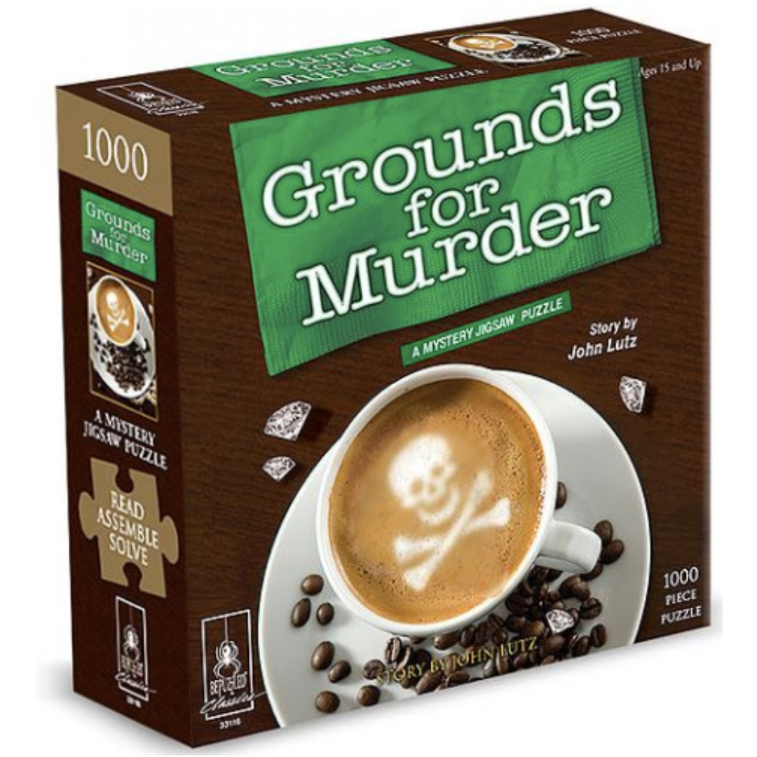 A Mystery Jigsaw Puzzle: Grounds for Murder
