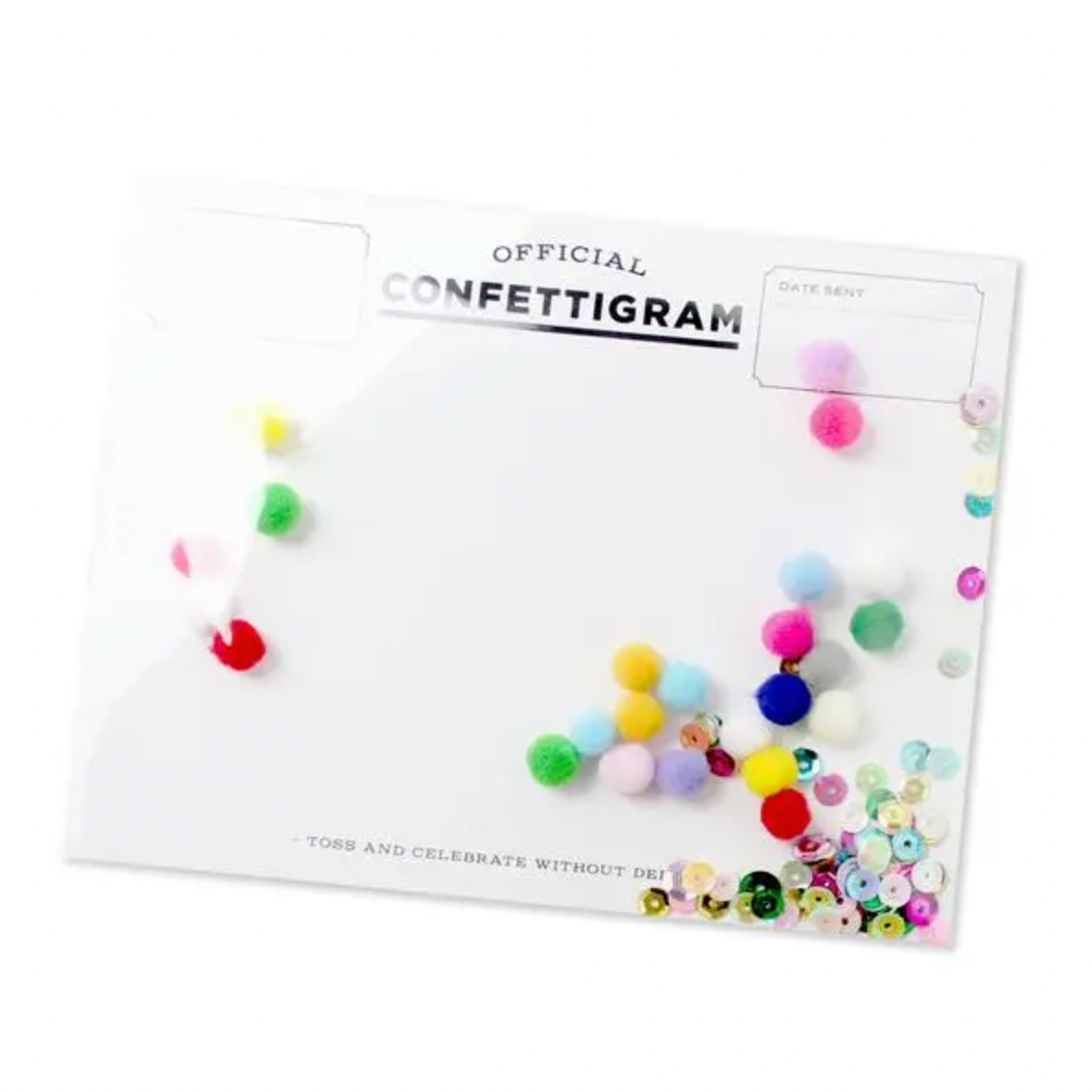 Pom Poms Confettigram