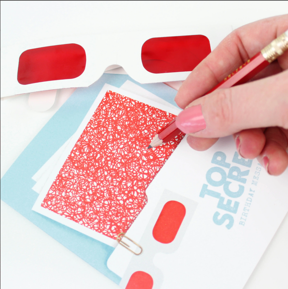 Secret File Decoder Card