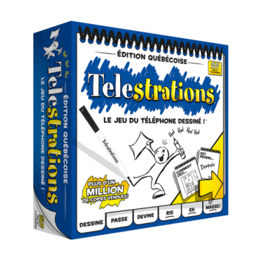 Telestrations has everything you need for a great evening of fun! 
