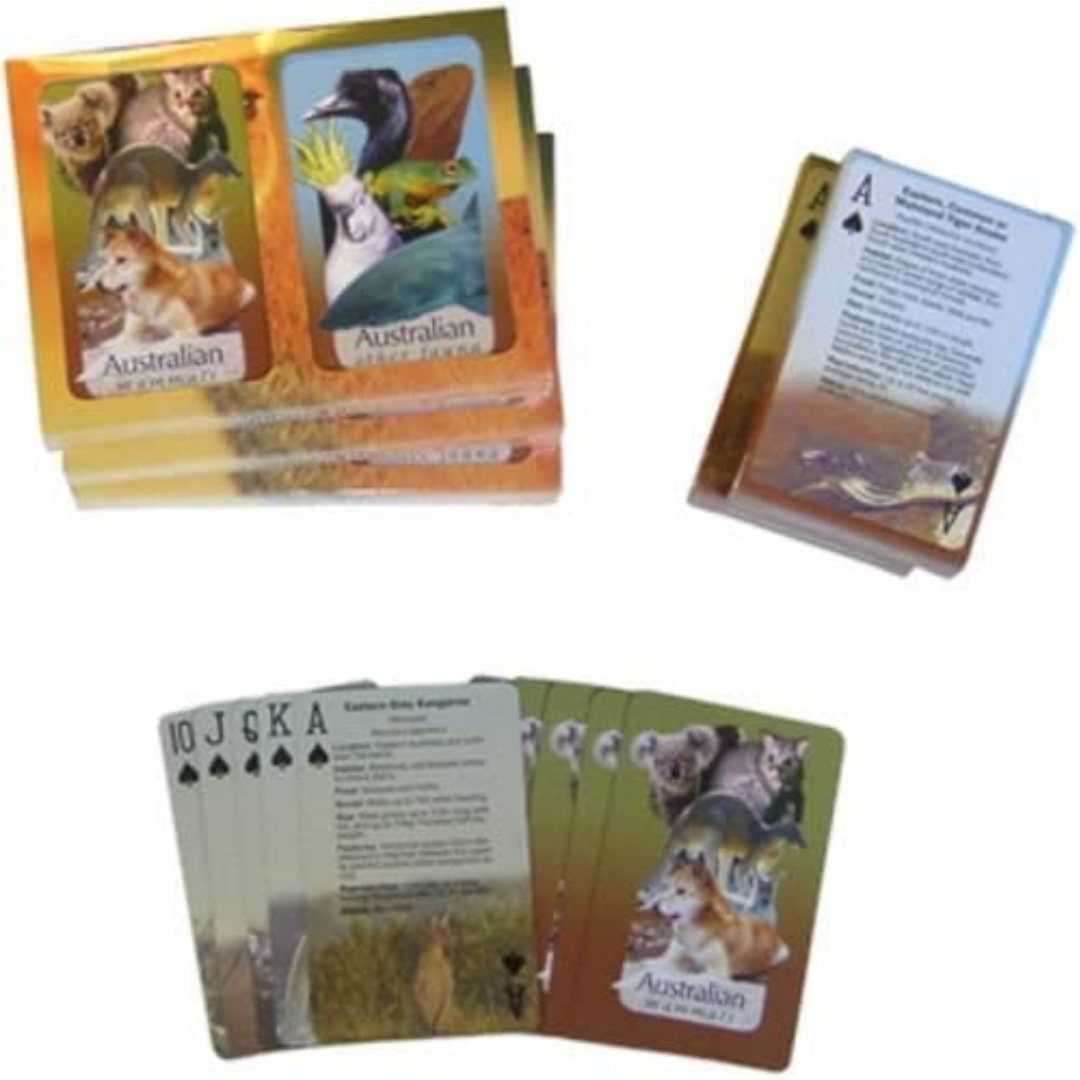 Australian Wildlife Trivia Playing Cards