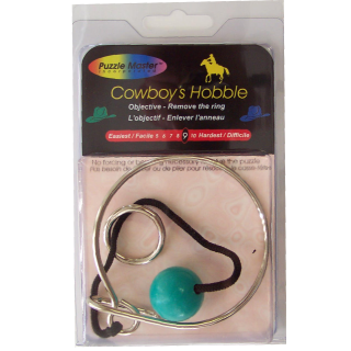 Metal Puzzle: Cowboy&#39;s Hobble Difficulty Level 9/10