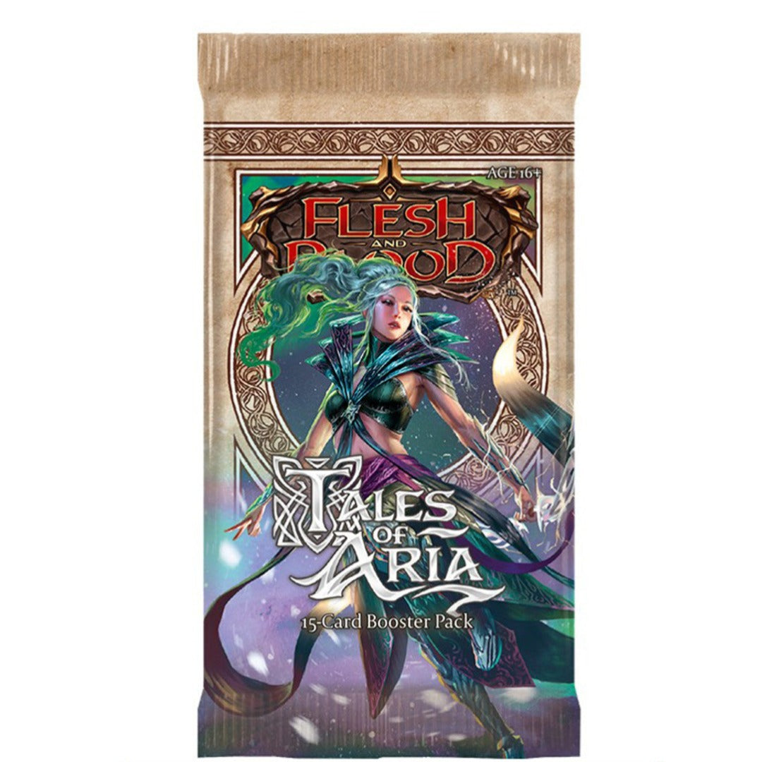 Flesh and Blood TCG - Tales of Aria - Unlimited Booster Pack (15 Cards)