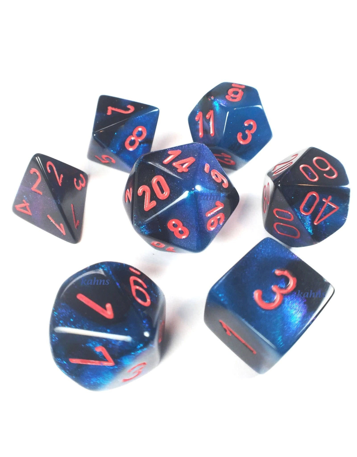 Dice: Chessex -- 7-Piece Polyhedral Sets