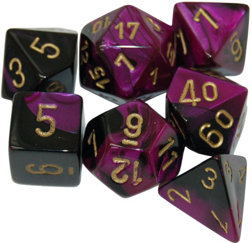 Dice: Chessex -- Mini Polyhedral 7-piece Sets