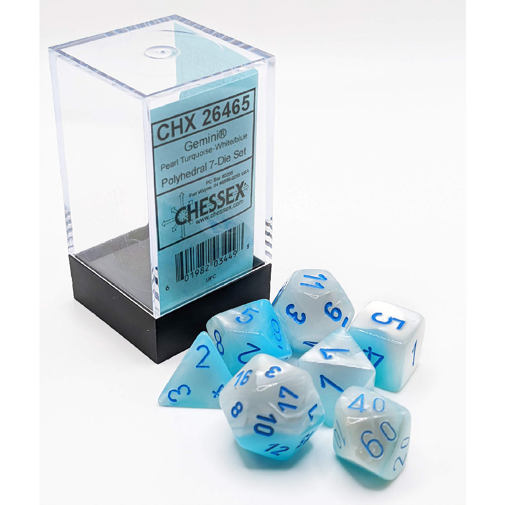 Dice: Chessex -- 7-Piece Polyhedral Sets