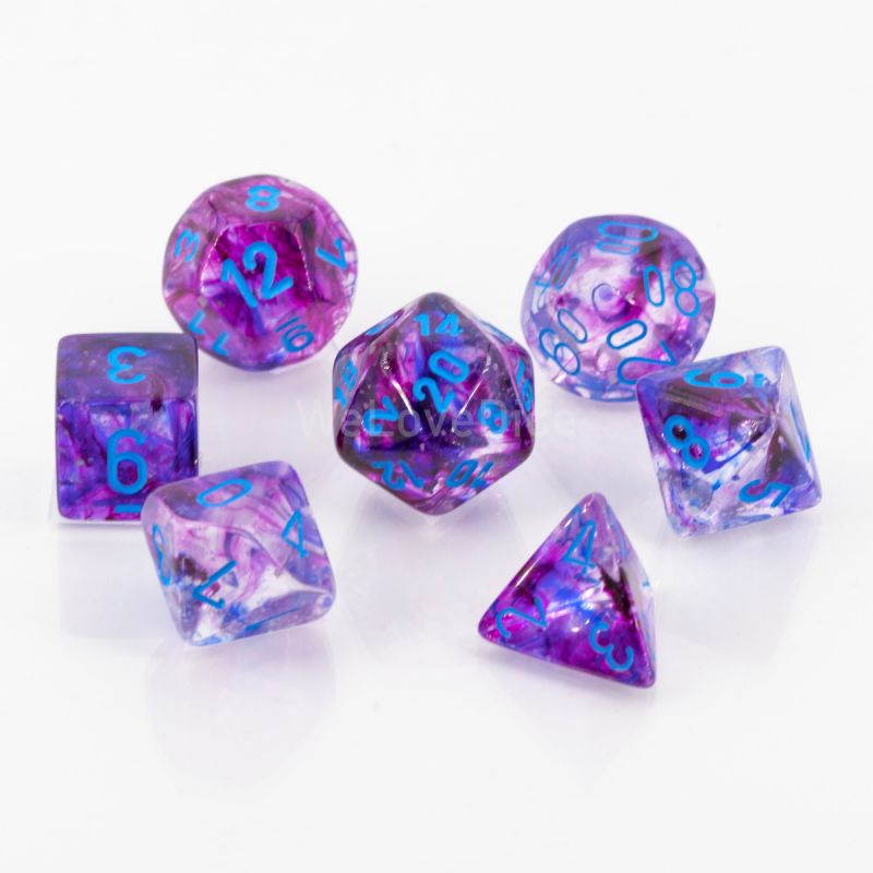 Dice: Chessex -- 7-Piece Polyhedral Sets