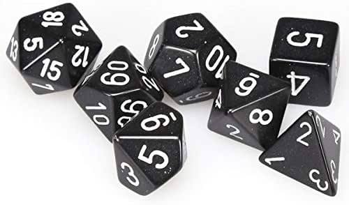 Dice: Chessex -- 7-Piece Polyhedral Sets