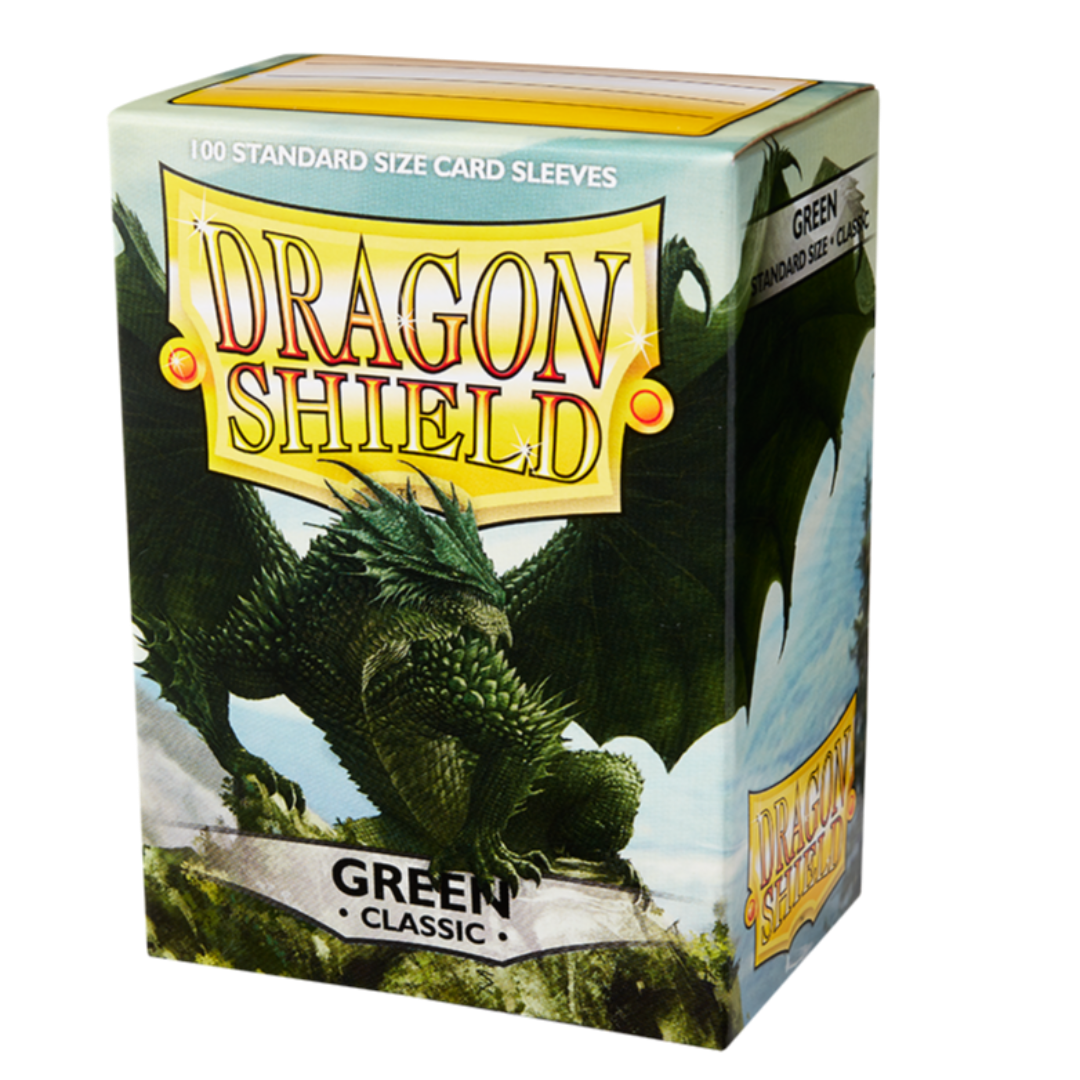 Dragon Shield Card Sleeves - Green (Classic)
