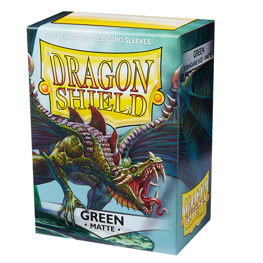 Dragon Shield Card Sleeves - Green (Matte)