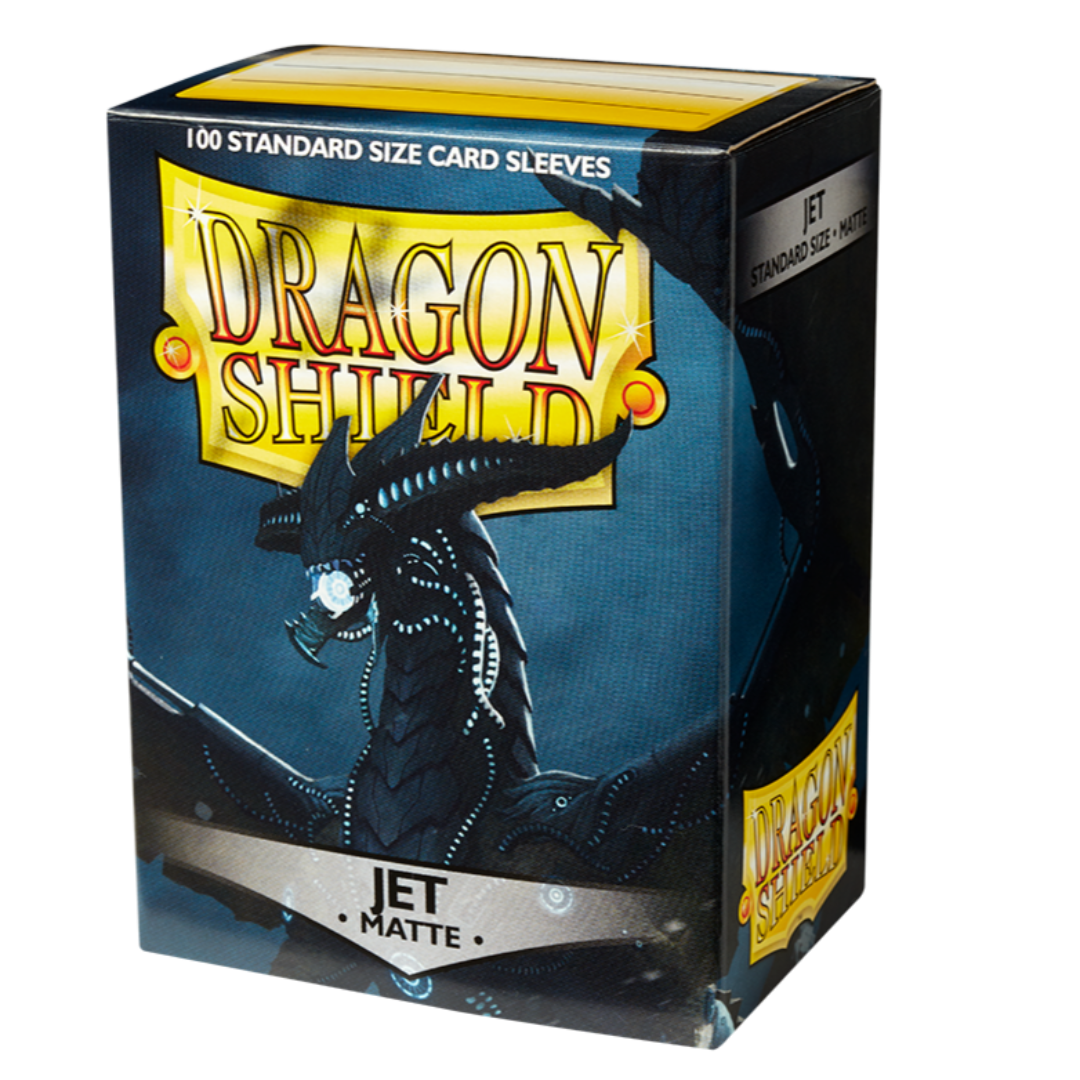 Dragon Shield Card Sleeves - Jet (Matte)
