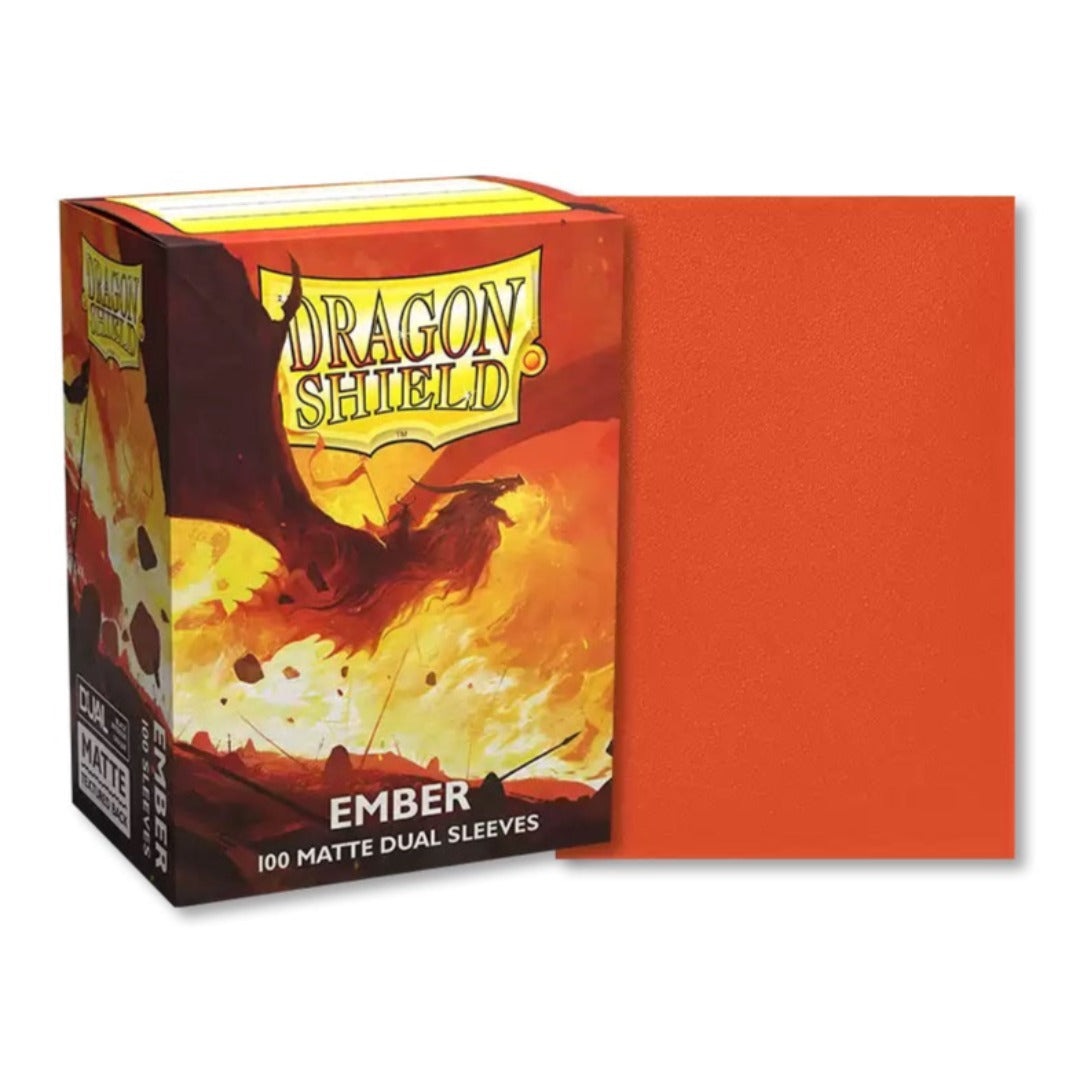 Dragon Shield Card Sleeves - Ember (Dual Matte, 100ct)