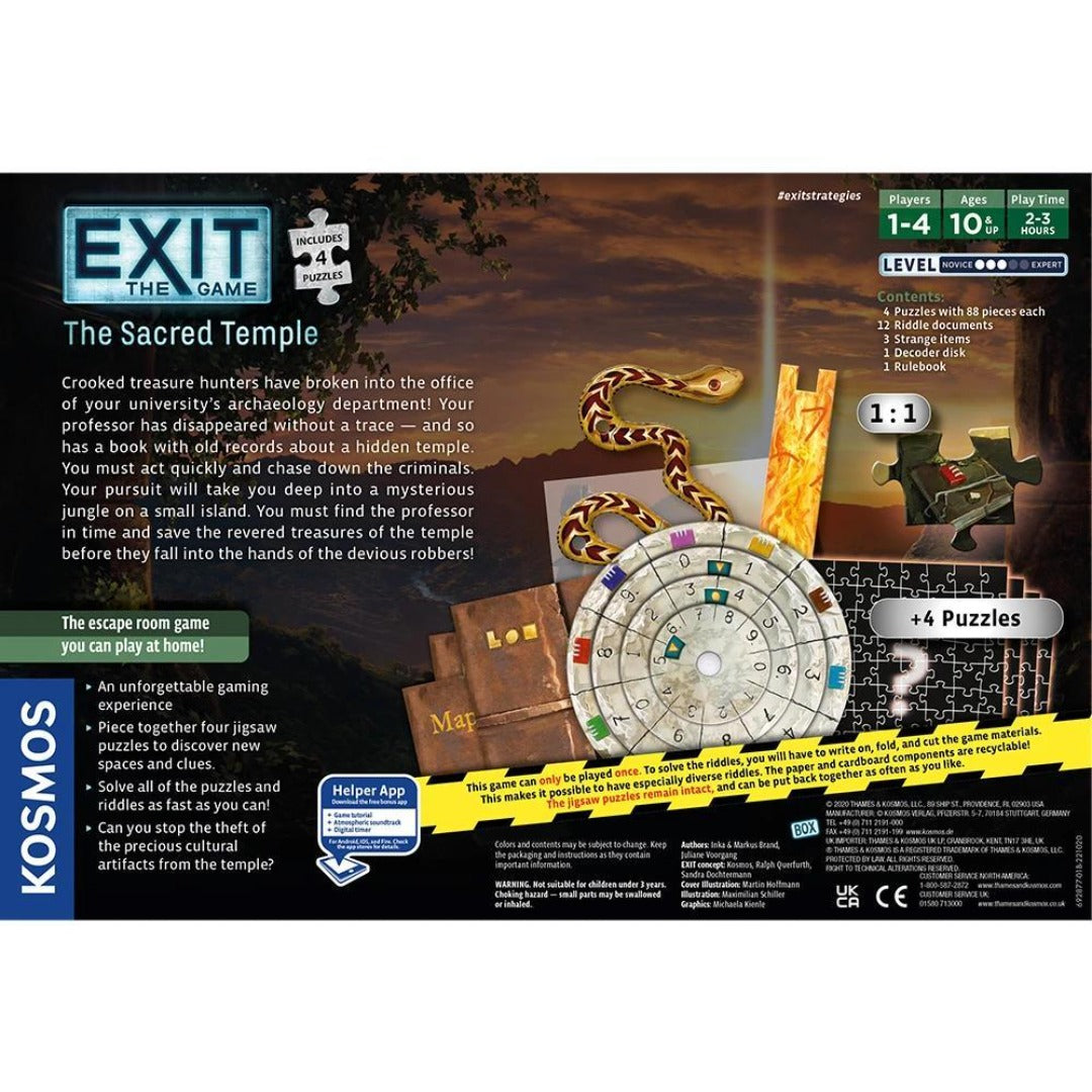 Exit: The Game &amp; Puzzle -- The Sacred Temple
