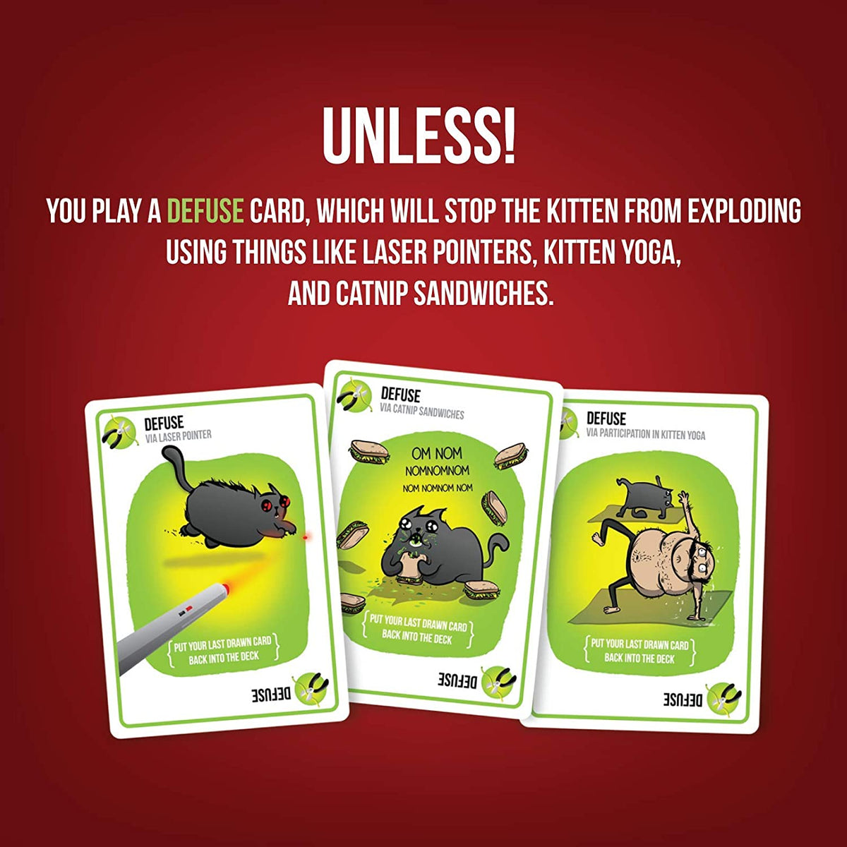 Exploding Kittens Card Game