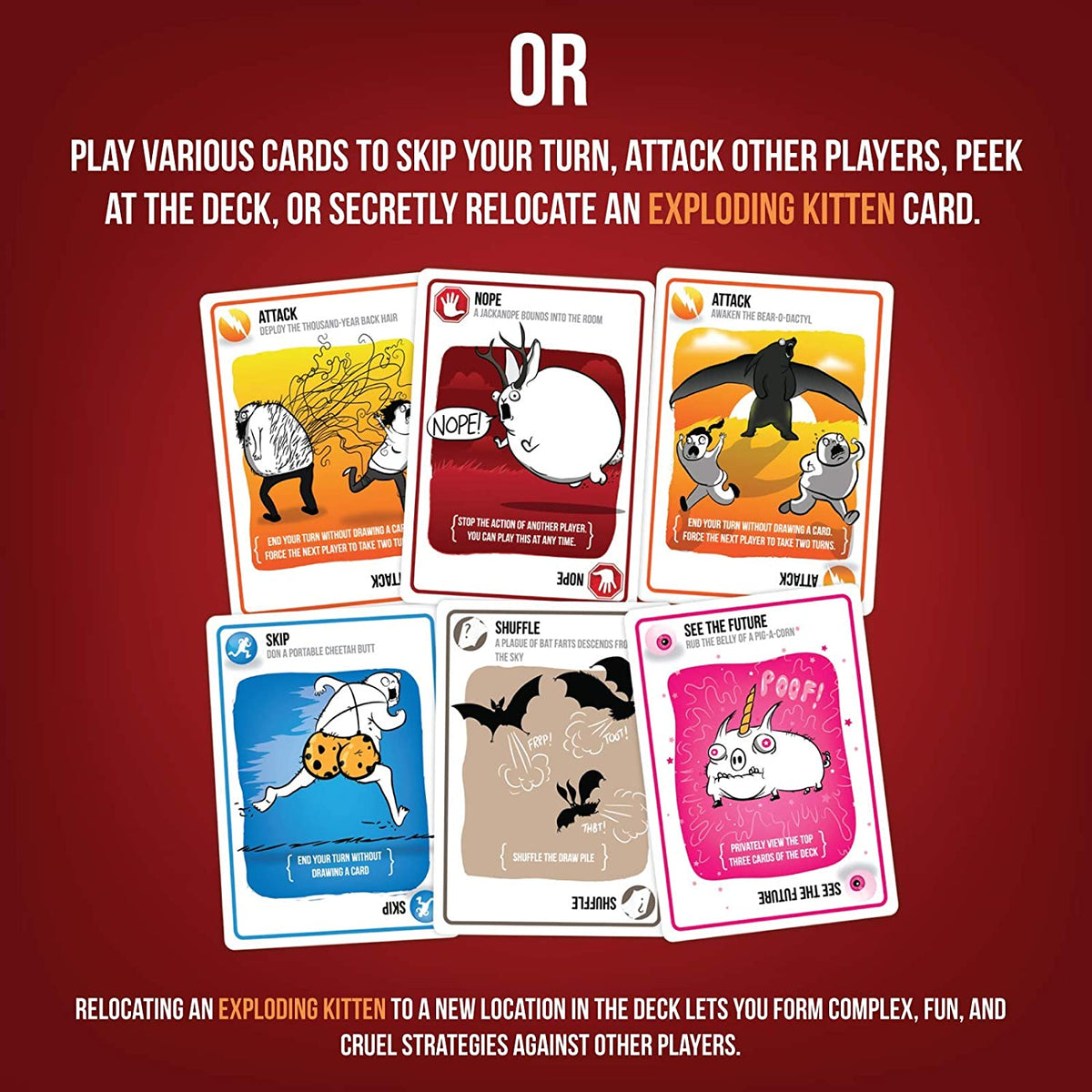 Exploding Kittens Card Game