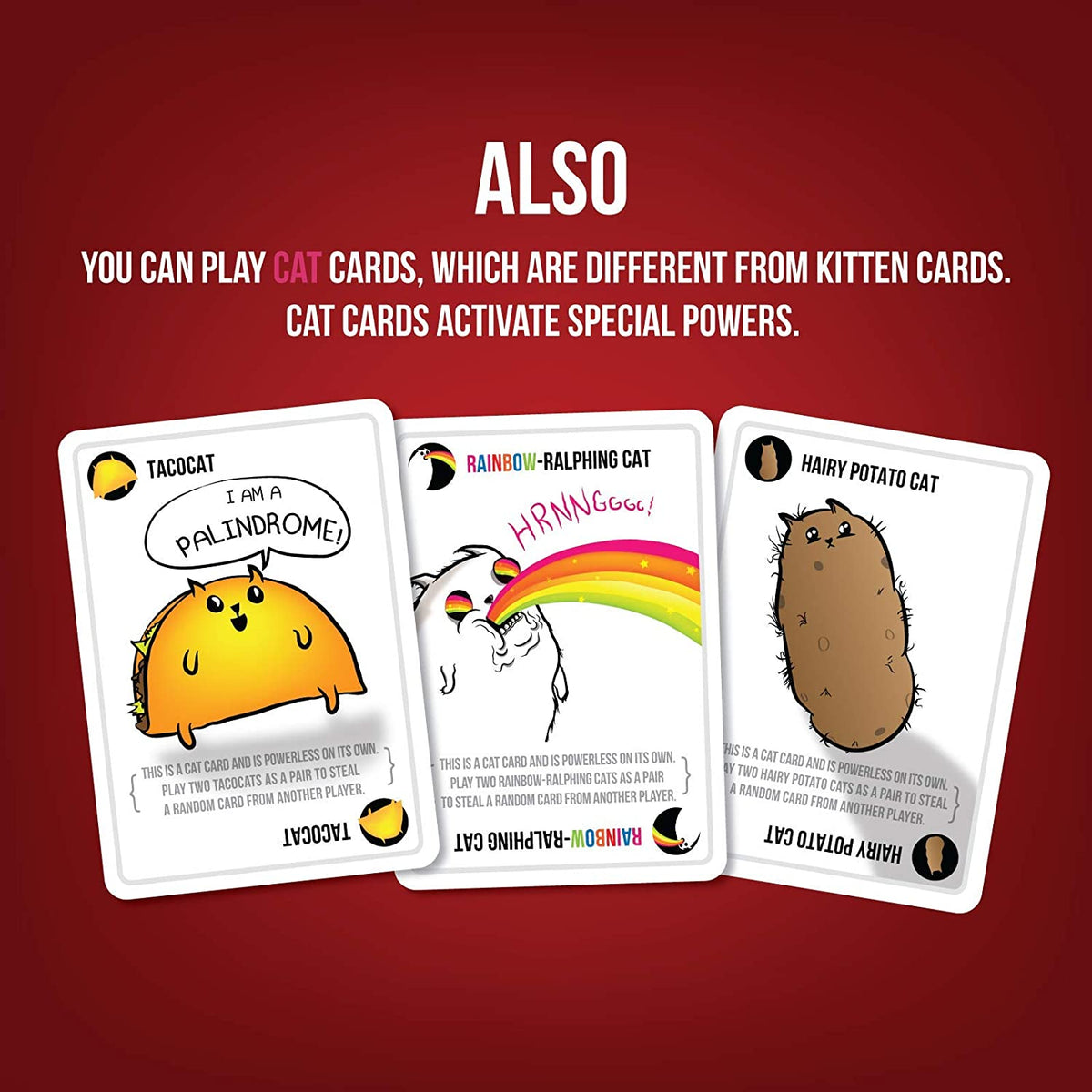 Exploding Kittens Card Game - Improbable Escapes: Wonderland