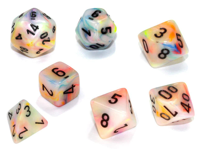 Dice: Chessex -- Mini Polyhedral 7-piece Sets