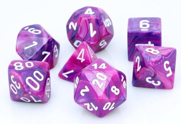 Dice: Chessex -- Mini Polyhedral 7-piece Sets