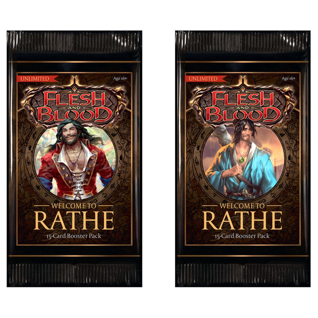 Flesh and Blood TCG - Welcome to Rathe - Unlimited Booster Pack (15 Cards)