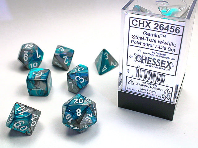 Dice: Chessex -- 7-Piece Polyhedral Sets