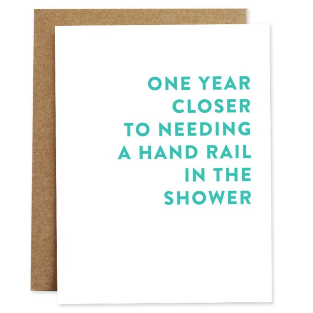 One Year Closer Birthday Card