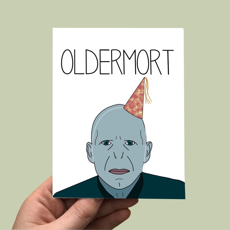 Oldermort Card