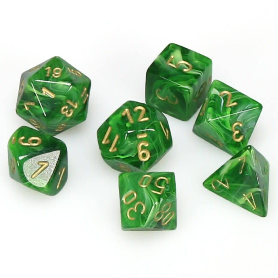 Dice: Chessex -- 7-Piece Polyhedral Sets
