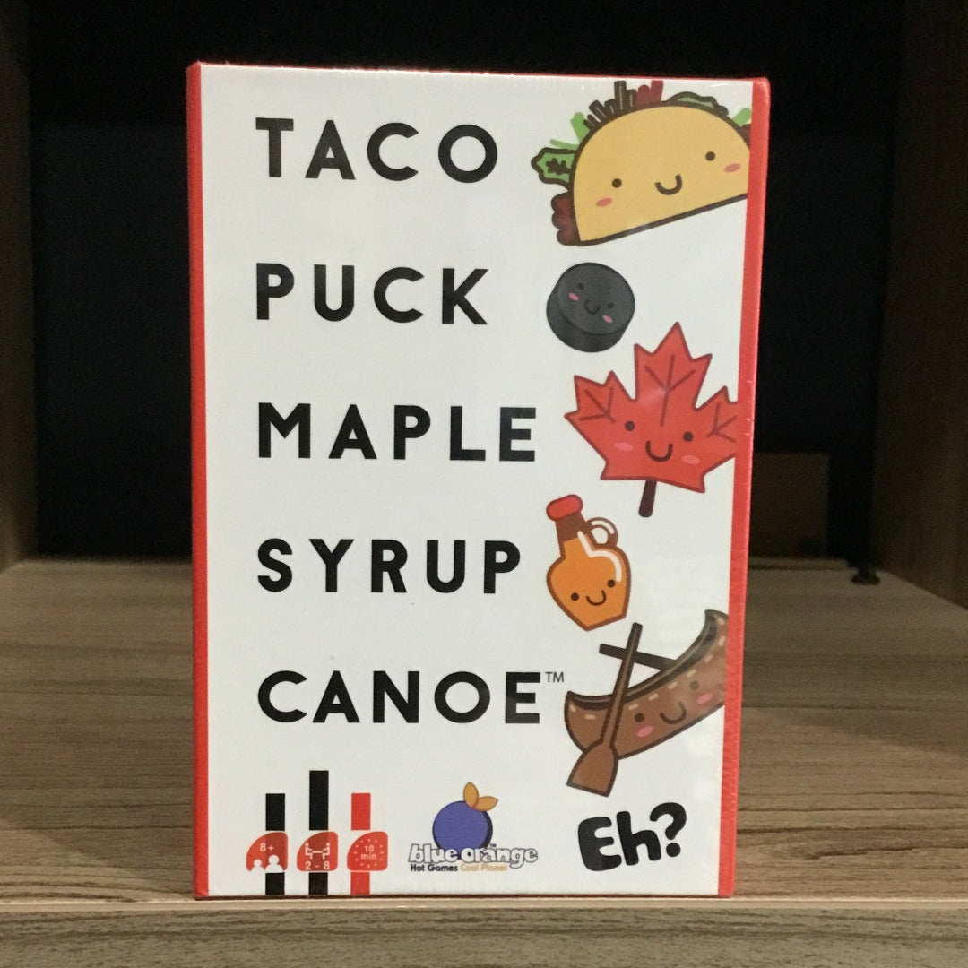 Taco Puck Maple Syrup Canoe