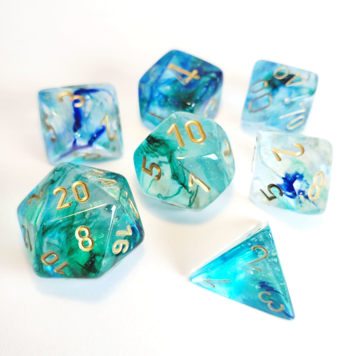 Dice: Chessex -- 7-Piece Polyhedral Sets
