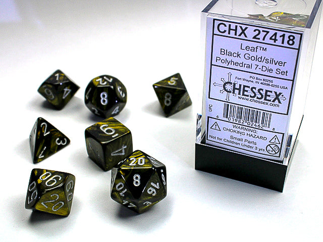 Dice: Chessex -- 7-Piece Polyhedral Sets