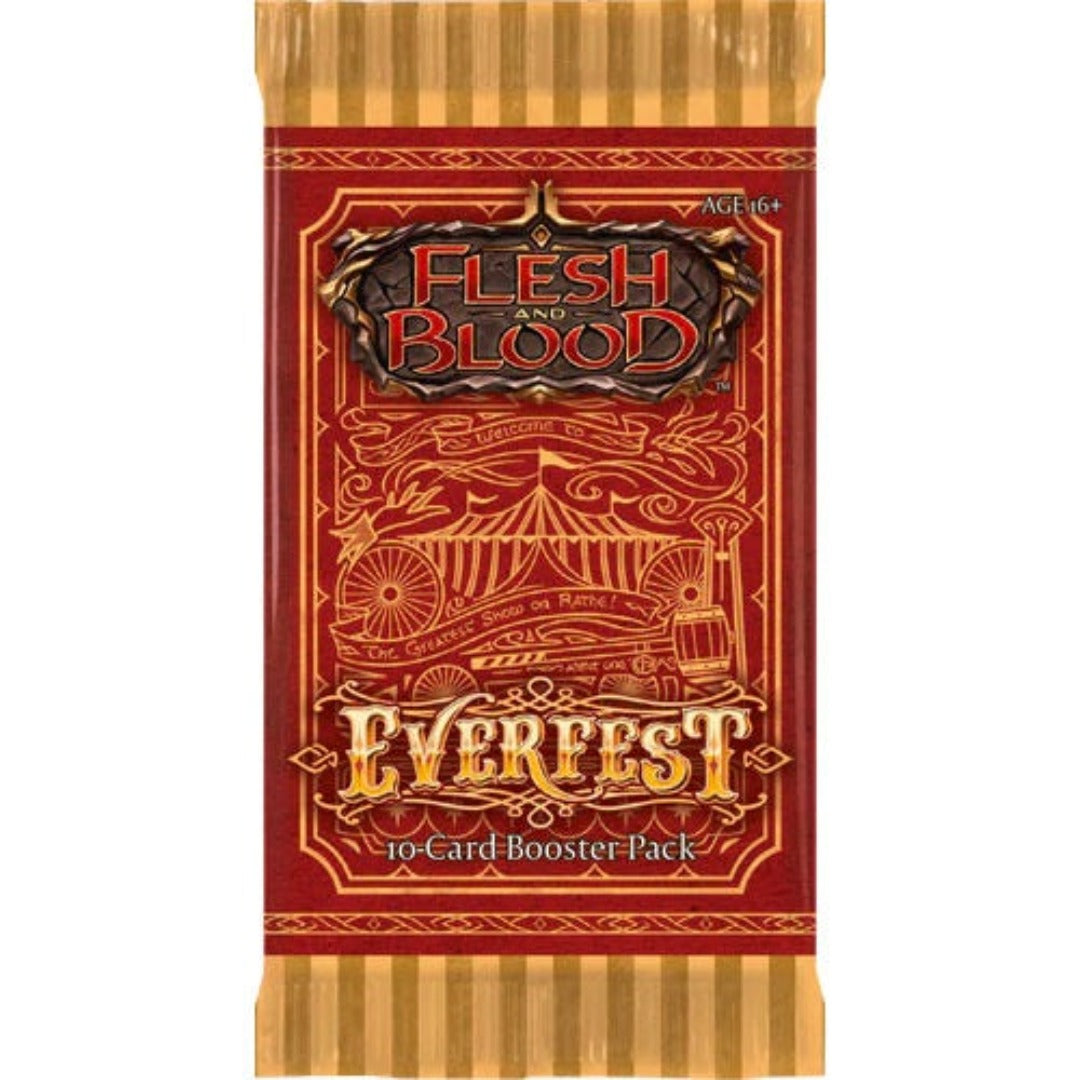 Flesh and Blood TCG - Everfest - First Edition Booster Pack (10 Cards)